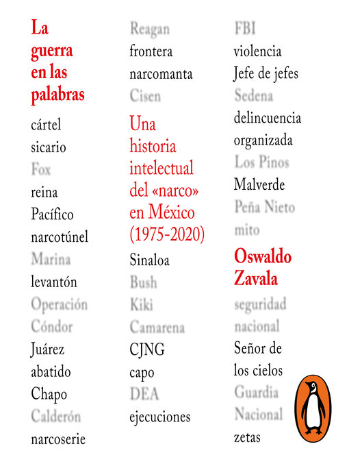 Title details for La guerra en las palabras by Oswaldo Zavala - Available